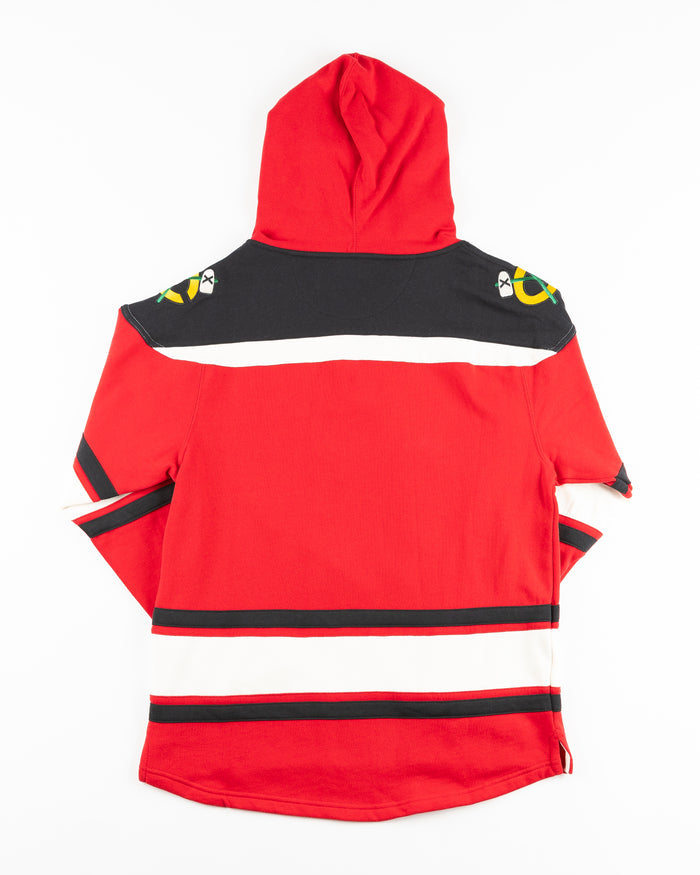 '47 Chicago Blackhawks Fleece Lace Jersey Style Hood