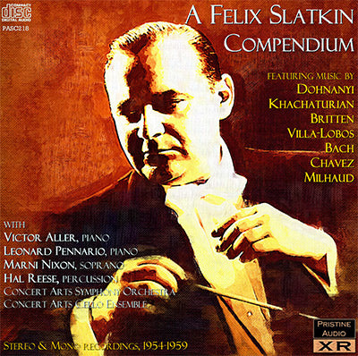 A FELIX SLATKIN Compendium (1954-59) - PASC218 - CD