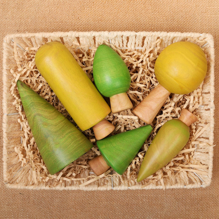 (B) Forest Trees - Set of 6 Trees (All Ages)