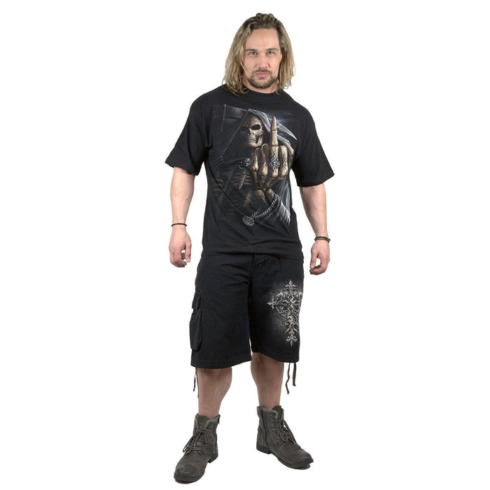 BONE FINGER - T-Shirt Black - - T-Shirts