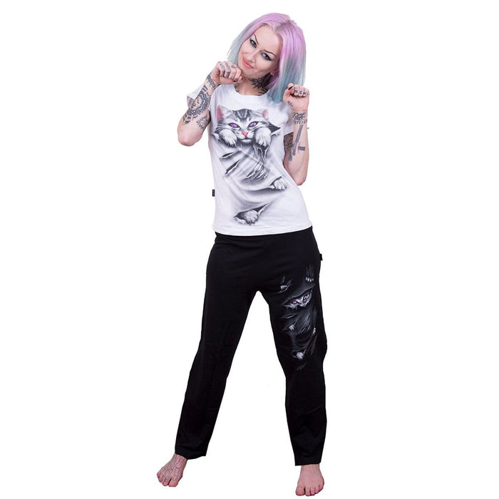 BRIGHT EYES - 4pc Gothic Pyjama Set - - Pyjama Sets