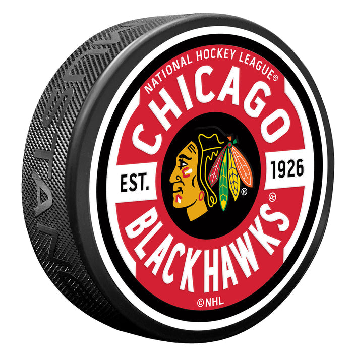 Chicago Blackhawks Gear Logo Puck