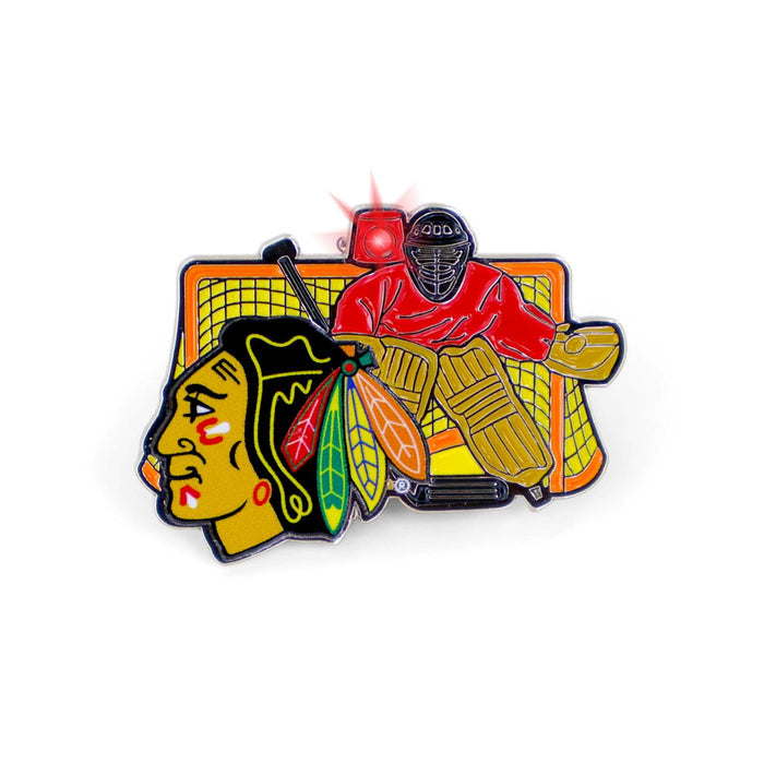 Chicago Blackhawks Goal Light Up Pin