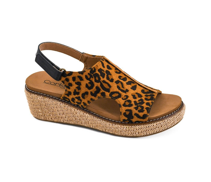 Corky's Leopard Combo Volta Ii Sandals - Macoma Boutique304 Sandals