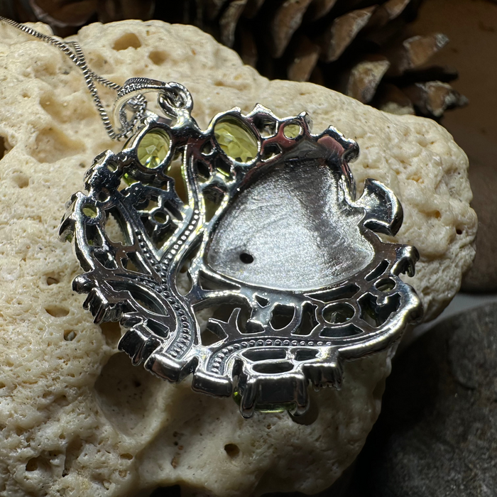 Deep Sea Peridot Necklace