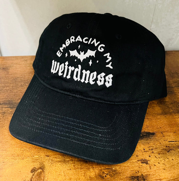 Embracing My Weirdness Embroidered Dad Hat