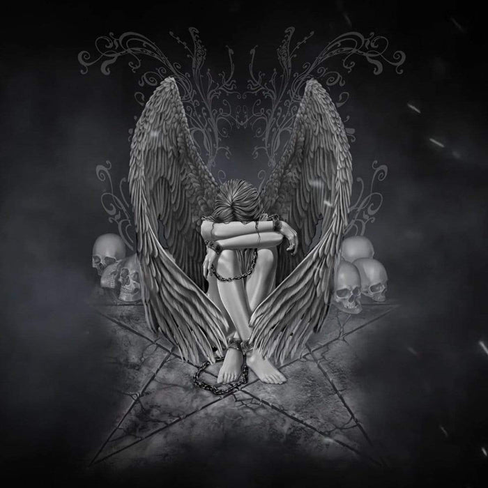 ENSLAVED ANGEL - T-Shirt Black - - T-Shirts