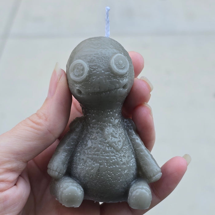 Handmade ✦ Voodoo Doll Candle ✦ Soy Wax Halloween Decor Spooky Collectible - - Candle