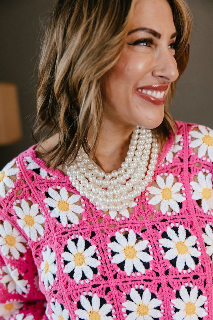 Malibu Daisy Sweater - Macoma Boutique130 Sweaters
