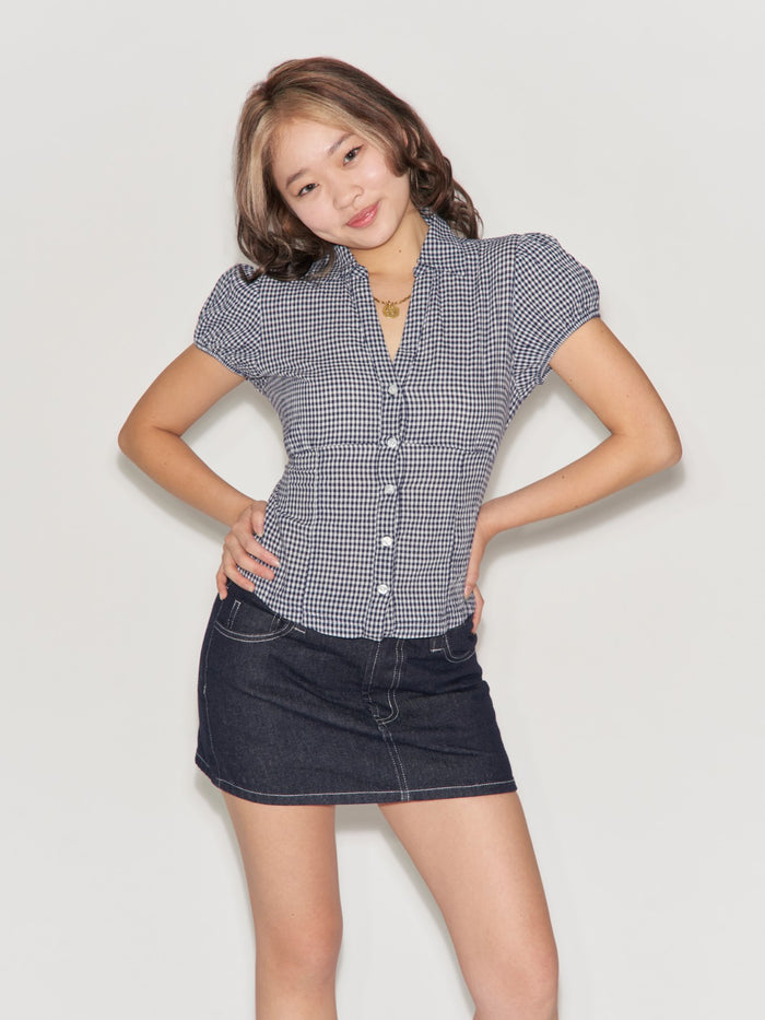 Mini Checked Shirt