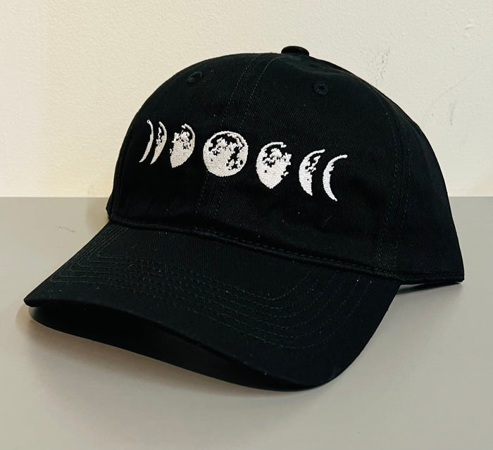 Moon Phase Embroidered Dad Hat