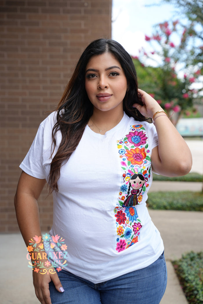 Muneca Lele Embroidery T shirt