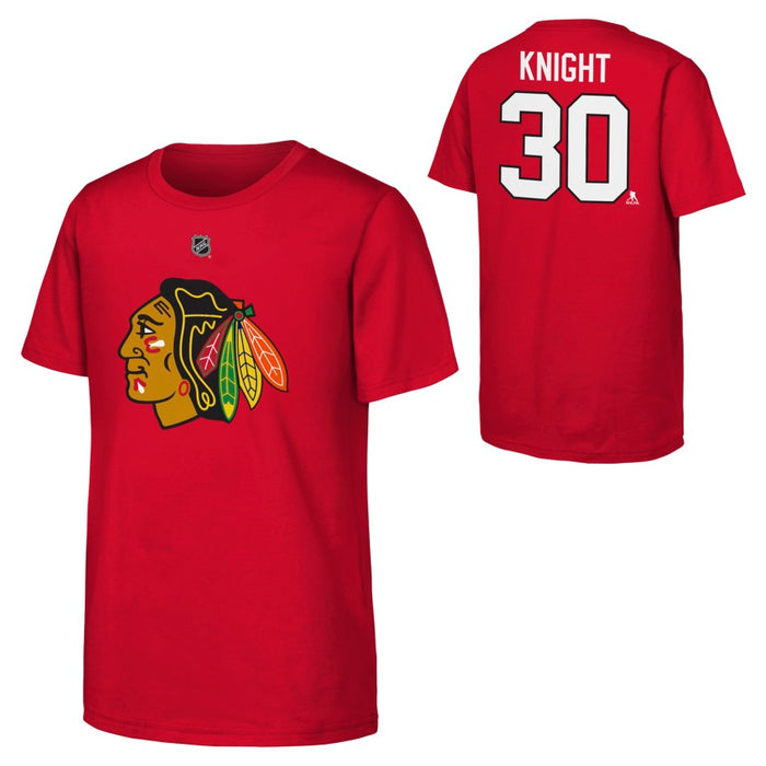 Outerstuff Spencer Knight Chicago Blackhawks Youth Player Tee