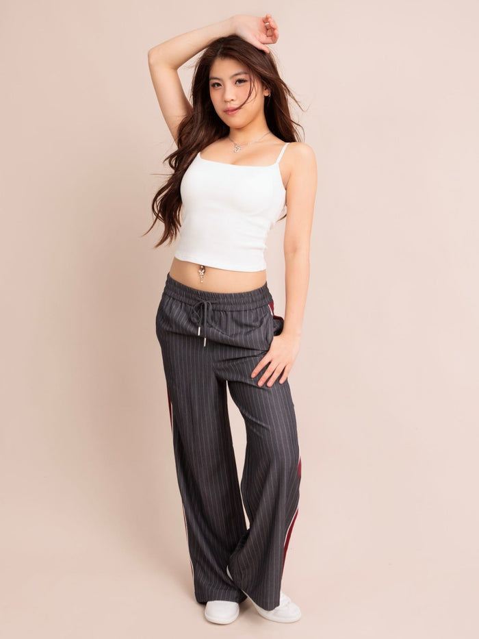 MAIZIE, Bra-free Ribbed Cami Top - 8S6-OffWhite