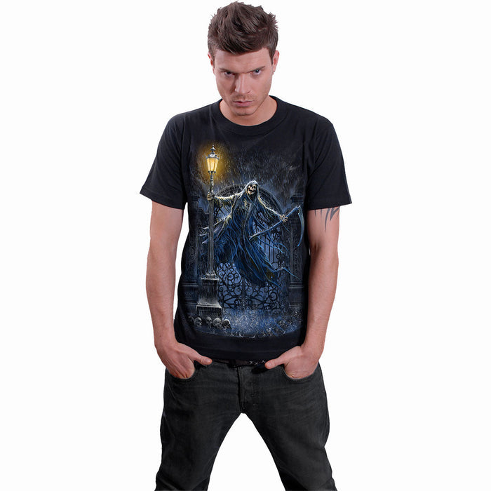 REAPING IN THE RAIN - T-Shirt Black - - T-Shirts