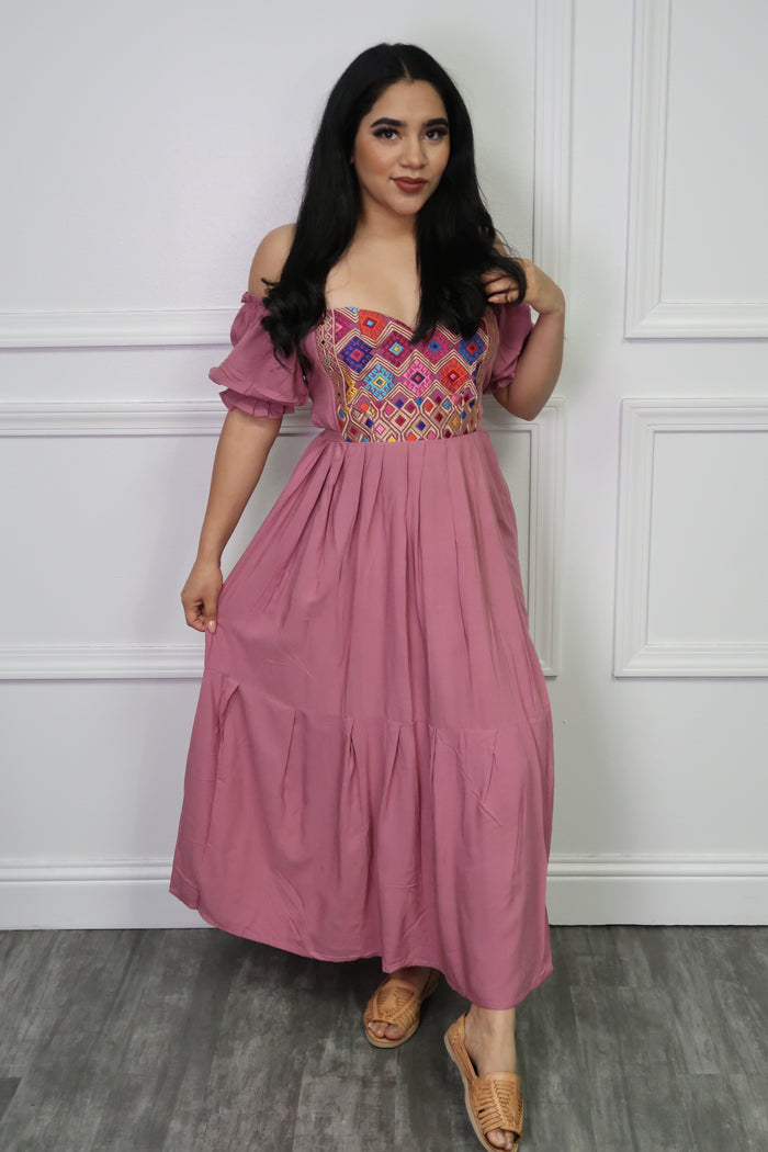 Renata Embroidery Dress