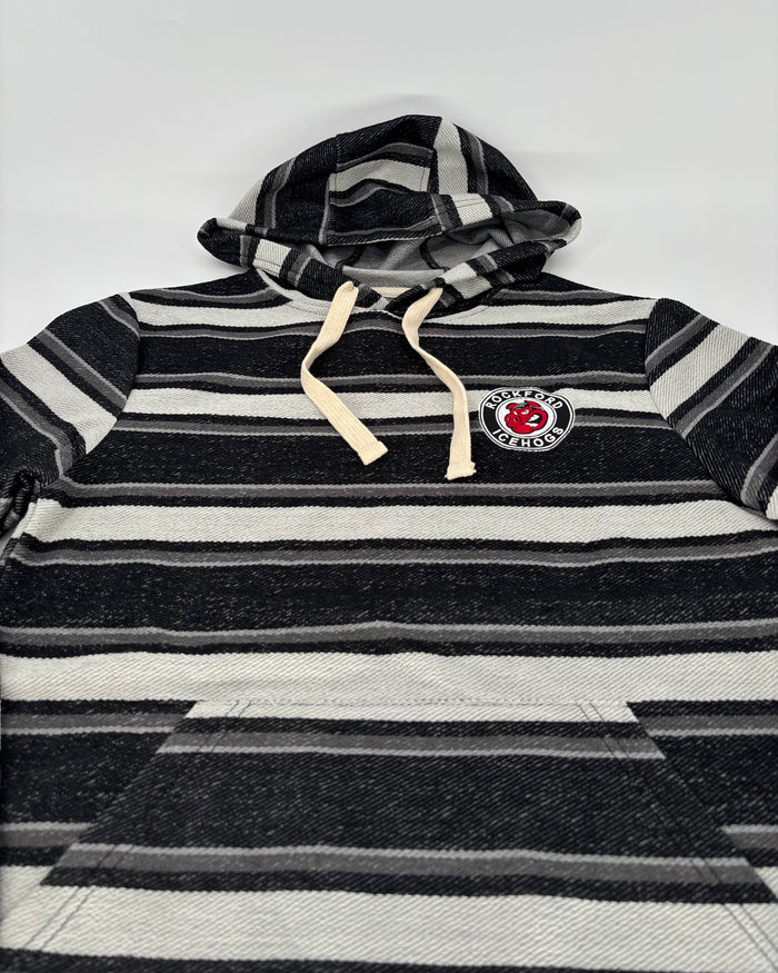 Rockford IceHogs Colosseum Striped Pullover Hoodie