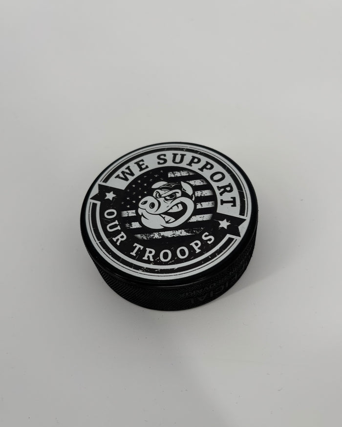 Rockford IceHogs Support Our Troops Puck
