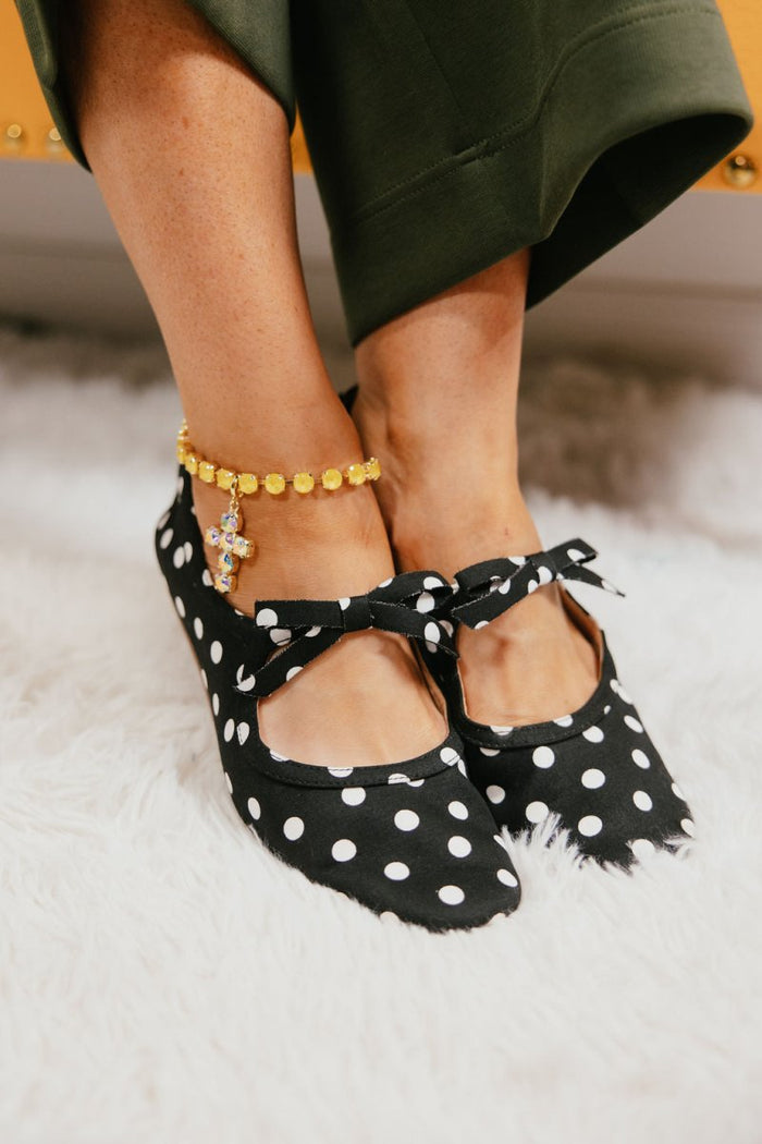 Sparkle Therapy Anklet in Gold Yellow - Macoma Boutique315 Jewelry