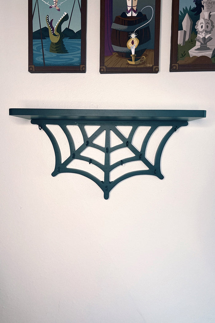 Spiderweb Jewelry Display Shelf - - Jewelry Holder