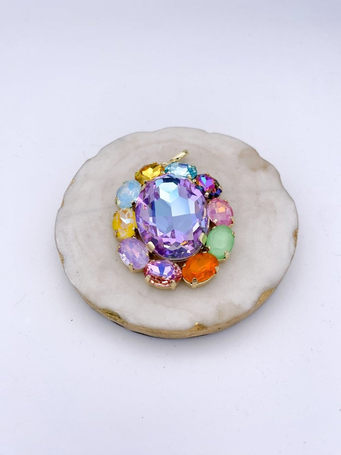 Treasure Box Charm in Lavender - Macoma Boutique315 Jewelry