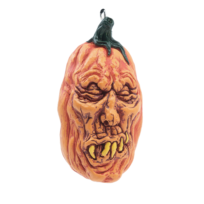 Uncle Zeke Pumpkin Ornament - Gourdy Family Halloween Decoration - Fall Harvest Decor - - Holiday Ornaments