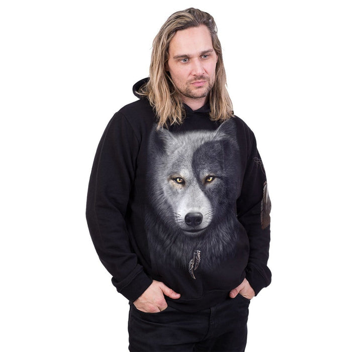 WOLF CHI - Side Pocket Hoody Black - - Hoodies