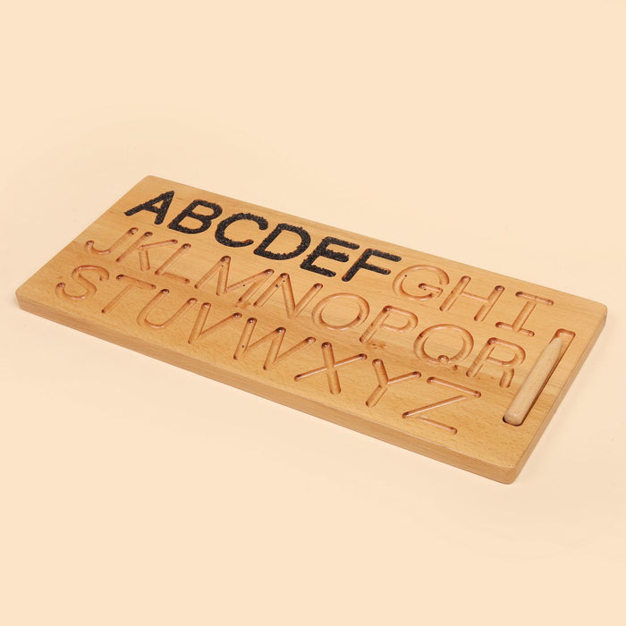 Wooden Alphabet Tracing Board (2+ Years)
