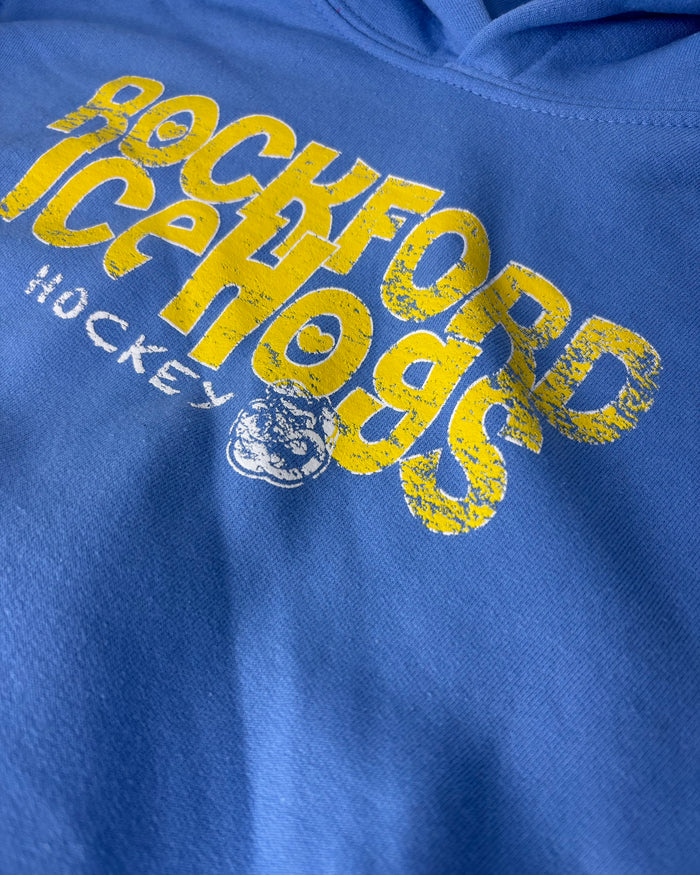 Youth Rockford IceHogs Blue Hoodie