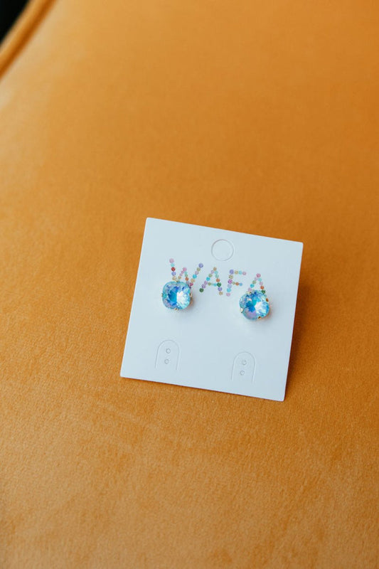 10MM Stud Earrings in Azure Dream - Macoma Boutique310 Accessories/Jewelry