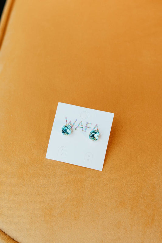 10MM Stud Earrings in Bluebell - Macoma Boutique310 Accessories/Jewelry