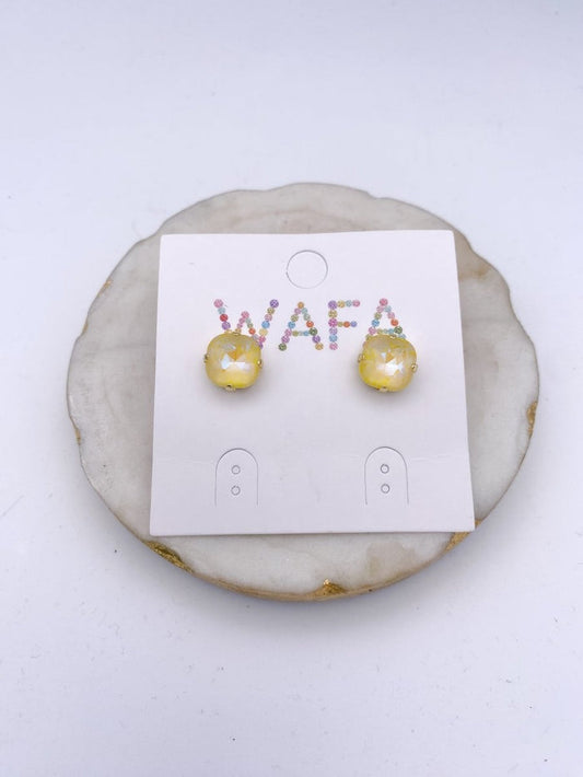 10MM Stud Earrings in Vanilla - Macoma Boutique315 Jewelry