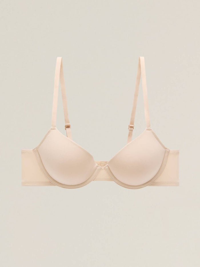 2-Pack Soft-wired Seamless Bra - 8f6-camel