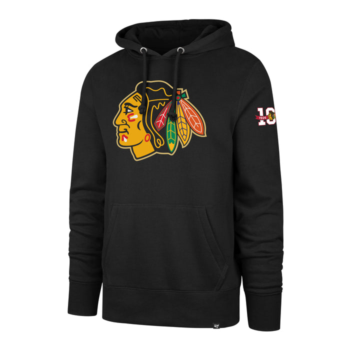'47 Chicago Blackhawks Centennial Headline Pullover Hoodie