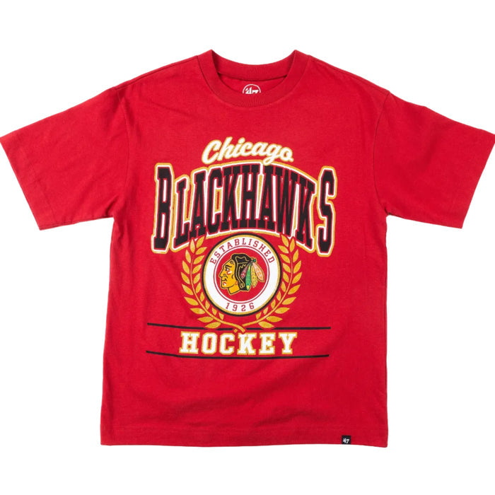 '47 Chicago Blackhawks Centennial Ring True Foundation Tee