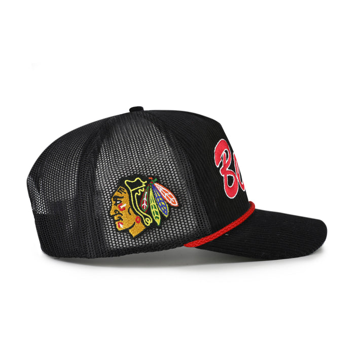 '47 Chicago Blackhawks Double Header Mesh Cap