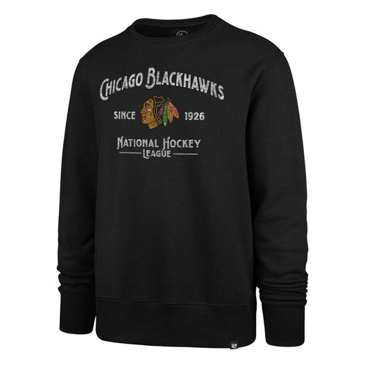 '47 Chicago Blackhawks Whitlock Headline Crewneck