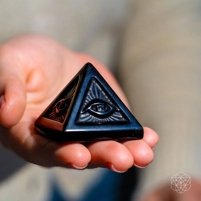 All Seeing Eye - Pyramid of Ancient Wisdom -  - Crystal Pyramid