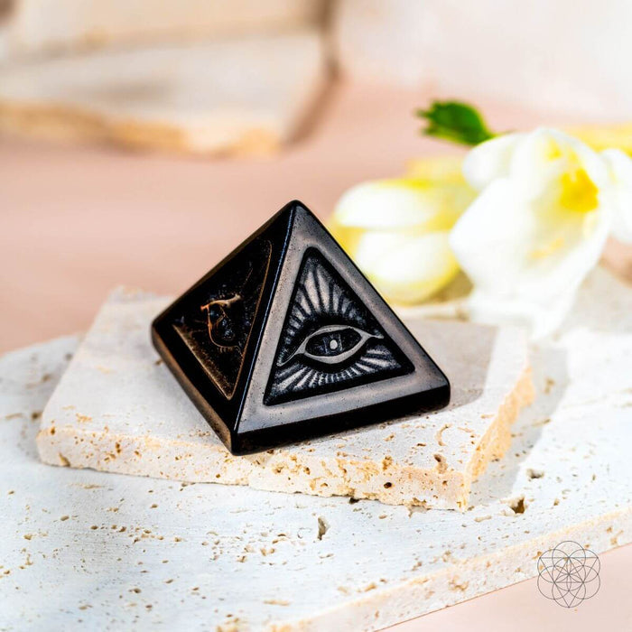 All Seeing Eye - Pyramid of Ancient Wisdom -  - Crystal Pyramid