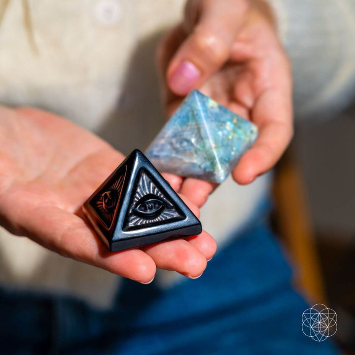 All Seeing Eye - Pyramid of Ancient Wisdom -  - Crystal Pyramid