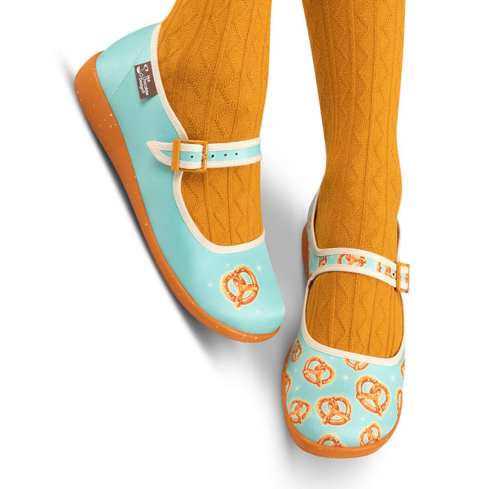 Atomic Pretzel Women's Mary Jane Flat -  - Flats