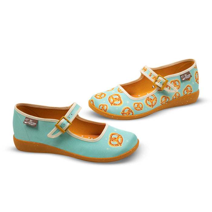 Atomic Pretzel Women's Mary Jane Flat -  - Flats