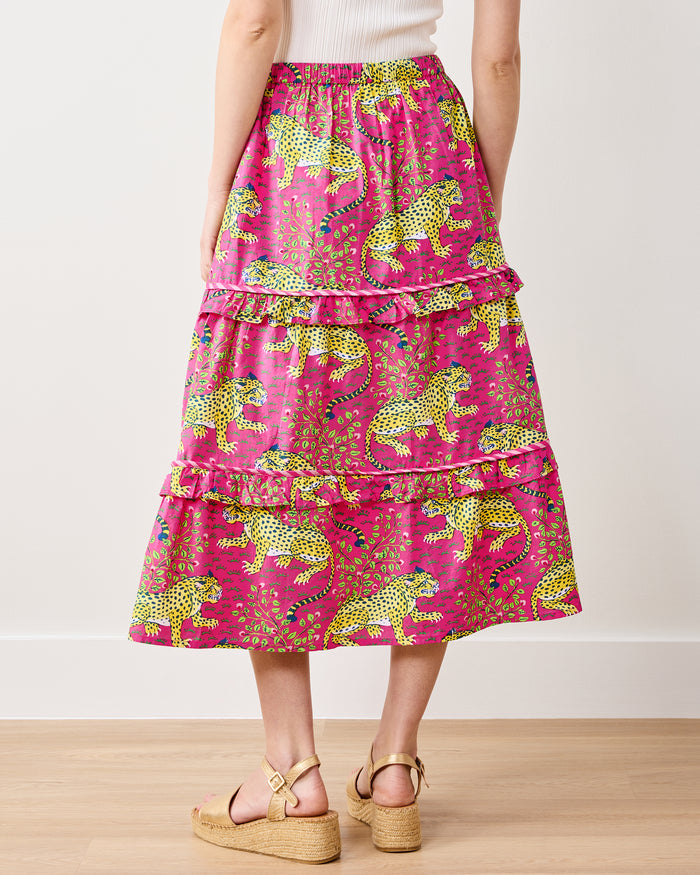 Bagheera - Now or Later Skirt - Hot Pink - Printfresh