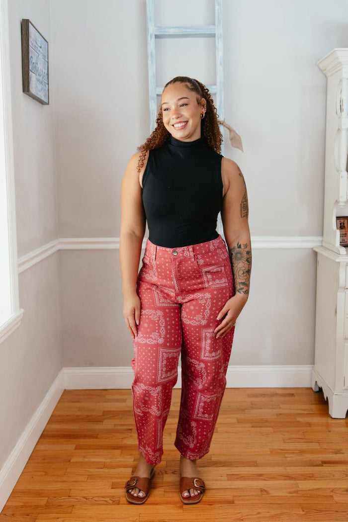 Bandana Babe Pants - Macoma Boutique210 Other Bottoms