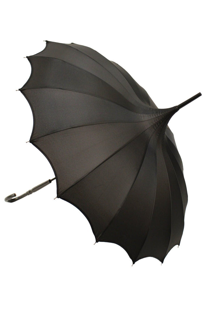 Batwing Pagoda Umbrella [MIDNIGHT BLACK] -  - Umbrellas
