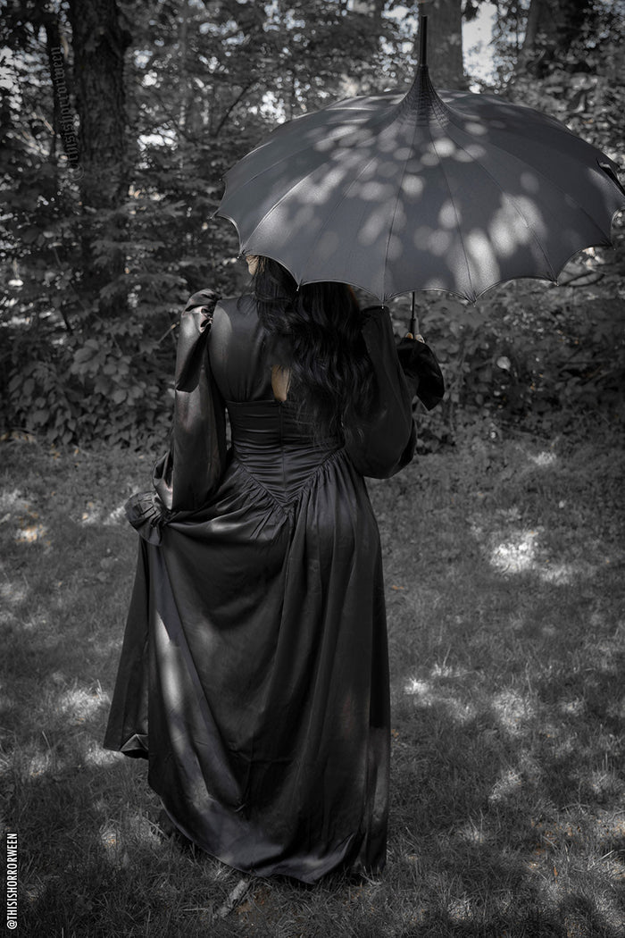 Batwing Pagoda Umbrella [MIDNIGHT BLACK] -  - Umbrellas
