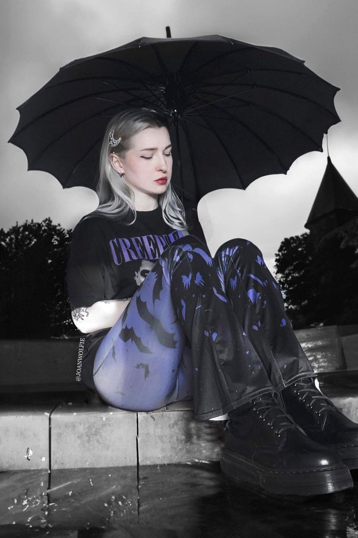 Batwing Pagoda Umbrella [MIDNIGHT BLACK] -  - Umbrellas