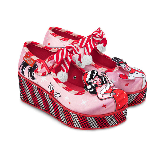 Betty Claus Women's Mary Jane Platform -  - Platforms