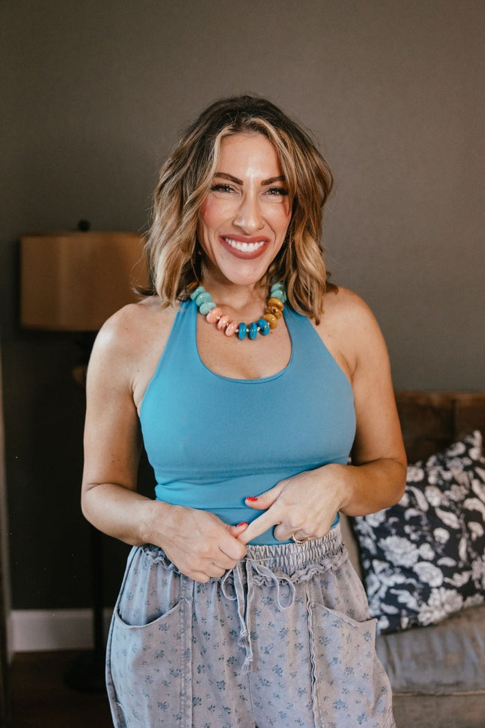 Bright Side Necklace In Seaside Fiesta - Macoma Boutique315 Jewelry