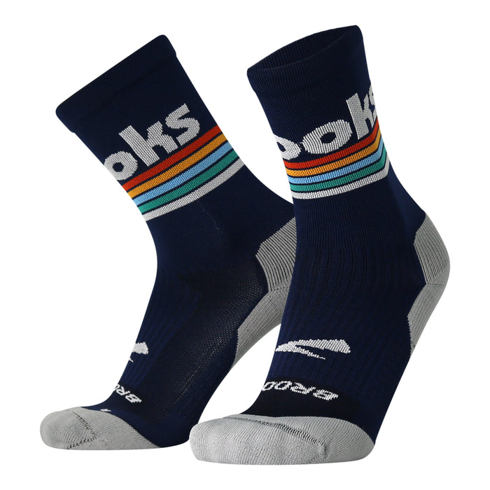 Navy-Brooks Stripe / MED